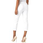 Liverpool 25-Inch The Skinny Crop - Bright White size 6 Pull On Elastic Waist Photo 13