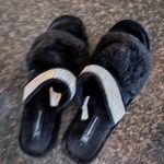 Rhinestone House Shoes Size 7 Photo 0