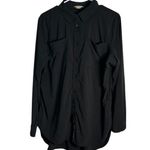Duluth Trading Co black Button Down Shirt Casual Work Wear Long Sleeve‎ Size L Size L Photo 0
