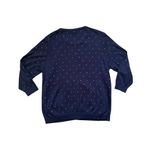 Boden USA Boden Wool Cotton Long Sleeve Navy Button Cardigan Size 16 Polka Dot Photo 1