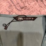  | Dresses | Zara Sea Green
Satin Effect Mini Dress Size S Photo 5