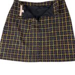 Hutch Anthropologie Rainbow Windowpane Tweed Skirt Sz Small Photo 2