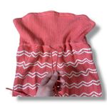 Guess ‎ Strapless Knit Top Womens Size M Striped Pink White Y2K Photo 5