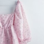 Altar'd State  Chiffon Lined Stephanie Floral Eyelet Mini Dress Photo 3