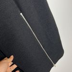 NWT Astra Signature Knit Ribbed Black MIDI Short Sleeve Side Slit Dress Size 18 Photo 4