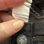 prAna  Womens Mid Rise Fitted Jeans Charcoal Gray Snakeskin 12 Photo 6