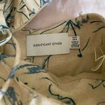 Significant Other Anita Dress Sleeveless Maxi Floral Size 4 Blue Beige Photo 14