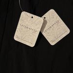 Free People Intimately NWT Small Just Peachy Elegant Black Mini Slip Dress Photo 6