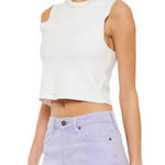 KanCan High Rise Raw Hem Denim Shorts Lilac Lavender Purple‎ size medium Purple Photo 0
