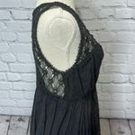 Free People  black fiesta crochet top dress Photo 9