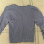 Urban Outfitters  Long Sleeve Top Cropped Blue Photo 2
