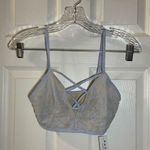LA Hearts NWT Pacsun L.A. Hearts Blue/Tan Lace Bralette size Small Photo 0