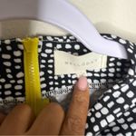 MELLODAY  Dot Print 3/4 Exposed Zipper Mock Neck‎ Top Photo 5