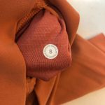 Lululemon Womens Align Super High Rise Shorts 10" Nulu Rustic Coral Orange 8 Photo 2