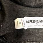 Alfred Dunner Vintage 90s  Stonewash Blazer Jacket V-Neck Grey Black Denim sz 12 Photo 5