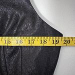 Maeve Anthropologie  Dress Sheath Cross Front Shimmer Black Dressy Cockta… Photo 8