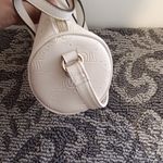 Juicy Couture Mini Crossbody Barrel Bag Cream Color Womens Photo 2