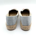 Anthropologie New Soludos x Oranges 8.5 Embroidered Chambray Denim Espadrille Photo 3