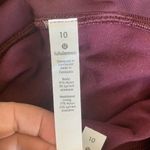 Lululemon Ready To Rulu Tight Leggings in Maroon SZ 10 Photo 7