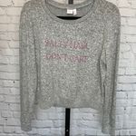 Make + Model Gray Salty Hair Don't Care Sweater Photo 0