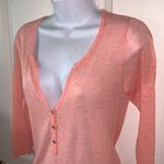 Scotch & Soda Scotch &‎ Soda Peach 3/4" Sleeve Light Weight V-Neck Sweater Size 1 Photo 1