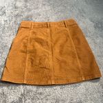 American Eagle  corduroy hi-rise a-line skirt 0 Photo 6