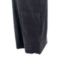 Aritzia Wilfred Free Nori Faux Suede Shift Mini Dress Gray Short Sleeve Size XS Photo 7