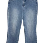 NYDJ  Marilyn Straight Leg Ankle Crop Jeans Size 8T Cool Embrace Coolmax 8 Tall‎ Photo 0