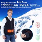 Unisex RTNX heated vest Black Size L Photo 2