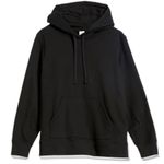 Amazon Essentials Women's French Terry Fleece Pullover Hoodie (583) Black Size XS Photo 4