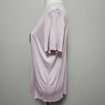 FOR THE REPUBLIC Nordstrom Mauve Short Sleeve Pigment Dye Life Tee Size Small Photo 4