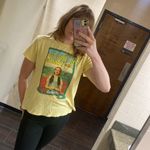 Junk Food Women's Wizard of Oz Dorothy Vintage Tee Size Large Yellow Photo 2