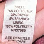 Cato NWT Burgundy Ruched Sleeve Button Front Blazer Photo 3