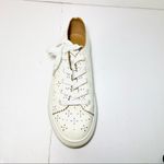 Loft  Off White Eyelet Sneakers Photo 10