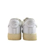 Nike  Air Force 1 Men's White Low Top Lace Up Sneakers Athletic Running Shoes 9.5 Photo 2