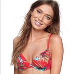 PINK - Victoria's Secret PINK Victoria’s Secret Bra Red Tropical Wear Everywhere 32C Photo 0