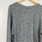 Anthropologie  Saturday Sunday Grey Hacci Tunic V-Neck Sweater Photo 11