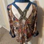 Cotton Express Beautiful Rhinestone Enhanced Blouse from  Women’s Size 3X Photo 2