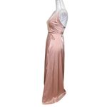 Yumi Kim Womens Cameo Rush Hour Maxi Wrap Dress Long Gown Satin Size Small New Photo 2