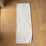 THE LUXE KNIT MIDI SKIRT / BONE Size undefined Photo 4