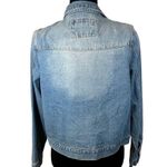 The Style Between Us Cropped Denim Jean Jacket Size Large NEW Photo 2
