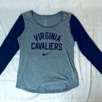Nike UVA Long Sleeve Baseball Tee Photo 3
