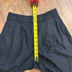 Old Navy  Womens Small Black High Rise Taylor Linen Blend 6 Inch Shorts Summer Photo 8