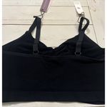 Kindred Bravely Bamboo Sublime Hands Free Pumping Lounge Sleep Bra 2X Busty Blk Black Photo 1