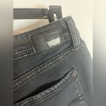 Levi's Stretchy Legging Jeans Metallic Gold Glitter Black Denim Grunge Sz 11/30 Photo 14