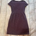 Boden Phoebe Floral Jersey‎ Dress Womens 6R Short Sleeves Side Pockets Navy Wine Red Size 6 Photo 6
