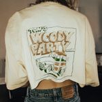 Urban Outfitters Woody Party Vintage Car Cropped Top Photo 0