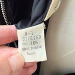 Vintage 60s 70s Sears Shift Dress Black Colorful Collar Scarf XL Photo 9