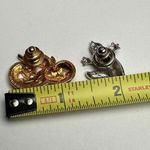 Avon Ghost / Jack O’Lantern Pumpkin Autumn Fall Halloween Brooch Pin Lot Of 2 Photo 6