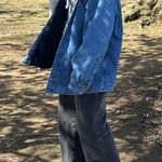 Madewell The Perfect Vintage Wide-Leg Crop Jean In Black Photo 3